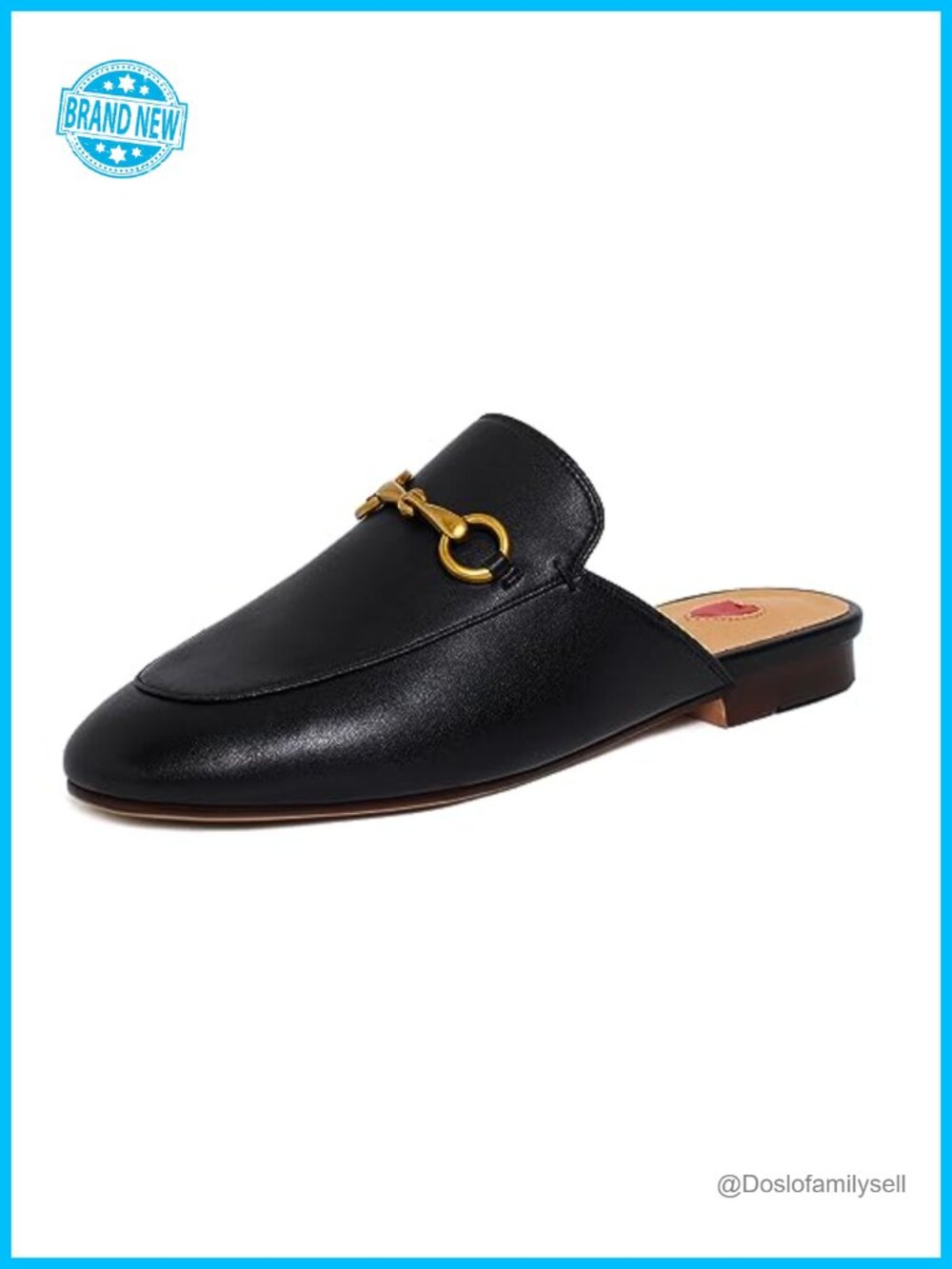 Vertundy Mules for Women Slip On Backless Loafers Flats for Work and Casual
